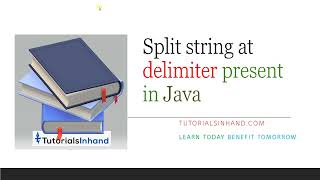 how to split string with delimiter in java like comma dot pipe space [upl. by Pouncey]