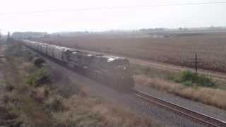 Railfanning Columbus Ohio Empty Grain Train At Lockbourne [upl. by Yssirk47]