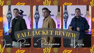 Hemp vs Corduroy vs Denim Fall Jacket Showdown  Patagonia Iron amp Resin Levis [upl. by Nashom]