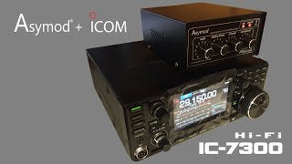 Kyles Asymod Hi Fi AM amp eSSB Icom IC7300 [upl. by Akem]