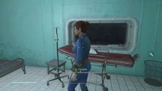 Fallout 4 vault 81 mole rat disease cure for both you and kid [upl. by Barbi]