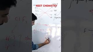 Shape an geometry of CLF3 chemistry neet [upl. by Placida295]