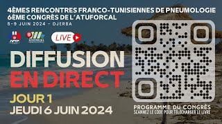 Diffusion en direct du congrès des 4èmes Rencontres FrancoTunisiennes de Pneumologie 2024 [upl. by Lerraf]