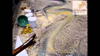 River erosion and deposition model [upl. by Haikan]