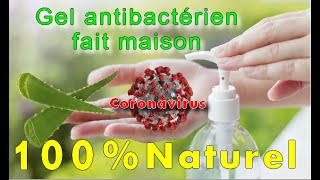 Comment fabriquer un désinfectant naturel pour les mains à la maison corona [upl. by Aynom]