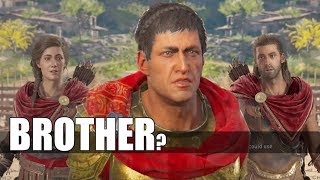 Kassandra amp Alexios Meet Brother Stentor  All Dialogue   Assassin’s Creed Odyssey [upl. by Brey]