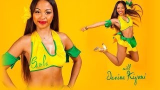 Cours de Samba brésilienne gratuit avec Davina Kiyomi [upl. by Ursuline]