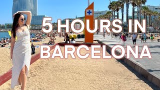 5 Hours in Barcelona A Journey of Wonders and Excitement [upl. by Hickey]