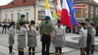 Dzień Flagi Narodowej Białystok widowisko patriotyczne [upl. by Aurelie393]