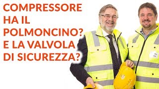 Compressore ha il polmoncino e la valvola di sicurezza [upl. by Ycart]