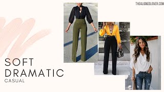 Kibbe Soft Dramatic Casual Outfit Ideas [upl. by Sallie]