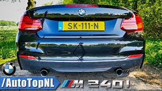 BMW M240i Convertible 2018  PURE Exhaust SOUND REVS amp ONBOARD by AutoTopNL [upl. by Alracal79]