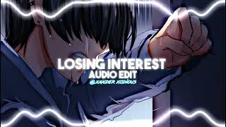 Losing Interest Audio Edit Reverb by xander xodious [upl. by Llenram997]