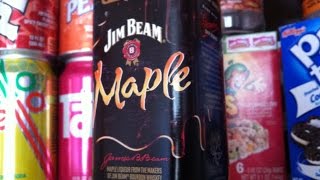 Jim Beam Maple Whiskey  Produit américain [upl. by Aisital560]