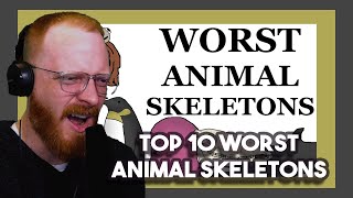 Top 10 Worst Animal Skeletons by Sam ONella  Chicago Reacts [upl. by Epul789]