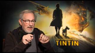 Steven Spielberg Interview for THE ADVENTURES OF TINTIN [upl. by Connie443]