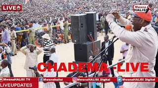 🔴LIVE MKUTANO WA CHADEMA SUMBAWANGA  MBOWE HECHE WATEMA CHECHE [upl. by Berky]