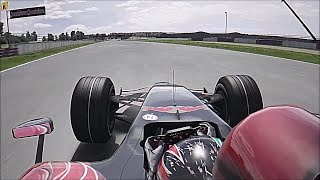 F1 2007 Silverstone  Vitantonio Liuzzi OnBoard  assettocorsa [upl. by Azmuh848]