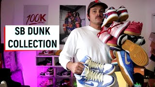 MY SB DUNK COLLECTION  and extras [upl. by Annaxor676]