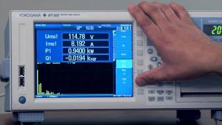 WT1800 Digital Power Analyzer Demonstration [upl. by Furtek]