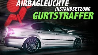 BMWE46E39 Airbagleuchte I GurtstrafferSitzbelegungsmatte Repair error I Airbag EXPLOSION [upl. by Rocray899]