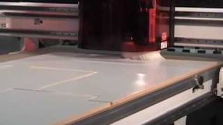 Thermwood CabinetShop 43  Cabinet Cutting [upl. by Rojas631]