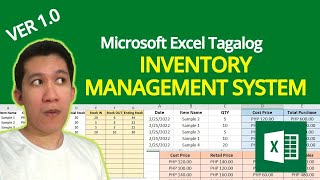 PART 1 of 2  quotPlease Watch Part 2quot MS EXCEL  Inventory Management System StepbyStep Tutorial [upl. by Lacagnia]