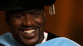 Shaq earns doctorate degree [upl. by Conn]