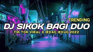 DJ Sikok Bagi Duo Tik Tok Remix Terbaru 2022  slowed  reverb [upl. by Namilus524]