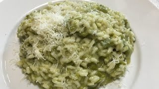 RISOTTO CON ASPARAGI RICETTA SEMPLICE E GUSTOSA DA PREPARARE [upl. by Pollux571]