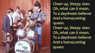 Daydream Believer The Monkees LyricsPictures [upl. by Milon]