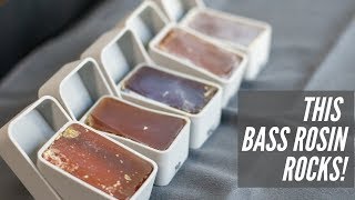 Trying Out 5 Types of Leatherwood Bespoke Double Bass Rosin [upl. by Laubin297]