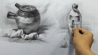 Sketchy sketches tutorial pot sketch painting art sketch give a feedback [upl. by Dearborn76]