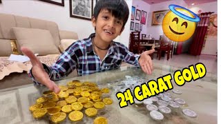 Itna Sara Gold 😱Sourav Joshi vlogs [upl. by Strang500]