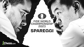 Campionato del Mondo di Scacchi FIDE 2023  SPAREGGI del match NepoDing [upl. by Chlores]