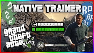 КАК СКАЧАТЬ И УСТАНОВИТЬ УДАЛИТЬ NATIVE TRAINER ДЛЯ GTA 5 [upl. by Winshell]