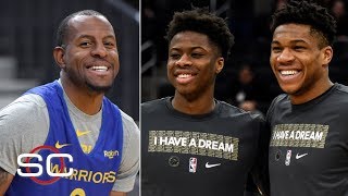 Lakers targeting Andre Iguodala claim Giannis’ brother Kostas off waivers  SportsCenter [upl. by Jillie]