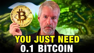 quotWhy You NEED To Own Just 01 Bitcoin BTCquot  Michael Saylor 2024 Prediction [upl. by Alleuol771]