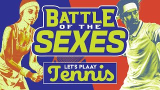 Battle of the Sexes with quotLets PLAAY Tennisquot  PLAAY Space [upl. by Ttennej]