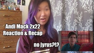 Andi Mack 2x22 Keep A Lid On It Reaction amp Recap [upl. by Shauna]