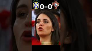 Portugal vs Brazil penalty shootout  World CUP 2026 imaginary youtube ronaldo football shorts [upl. by Salome]