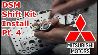 Mitsubishi  DSM Shift Kit Installation Instuctions Part 4 [upl. by Dauf]