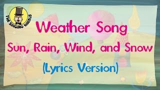 How To Teach quotHows The Weatherquot  Weather and Climate Song For Kids [upl. by Alejoa]