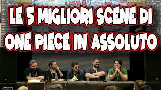 LE 5 MIGLIORI SCENE DI ONE PIECE IN ASSOLUTO [upl. by Krahling]