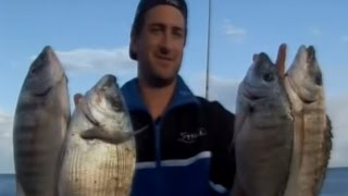 Surfcasting Pesca de Sargos com David Alcantara parte22013 [upl. by Dusen292]