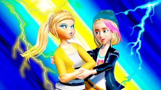 Miraculous Ladybug x Elementals Zoe amp Chloe  Light amp Thunder new transformations [upl. by Jordan]