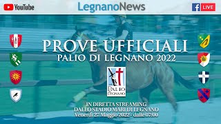 Palio di Legnano 2022  Le prove ufficiali [upl. by Nnyloj]