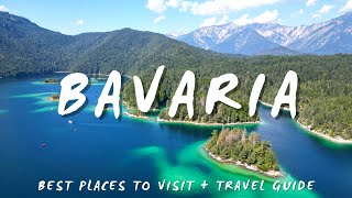 Top 10 Best Places To Visit in Bavaria Germany  FREE Travel Guide [upl. by Ynohtna]