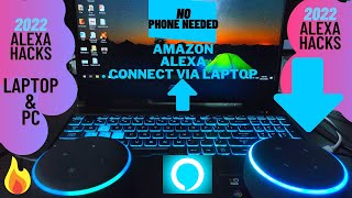 How to SetUp Amazon EchodotEchoPlus using LaptopPC  Easier than Phone  2022 [upl. by Nived]