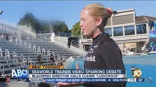 Blackfish director responds to SeaWorld trainer interview [upl. by Ytoc]